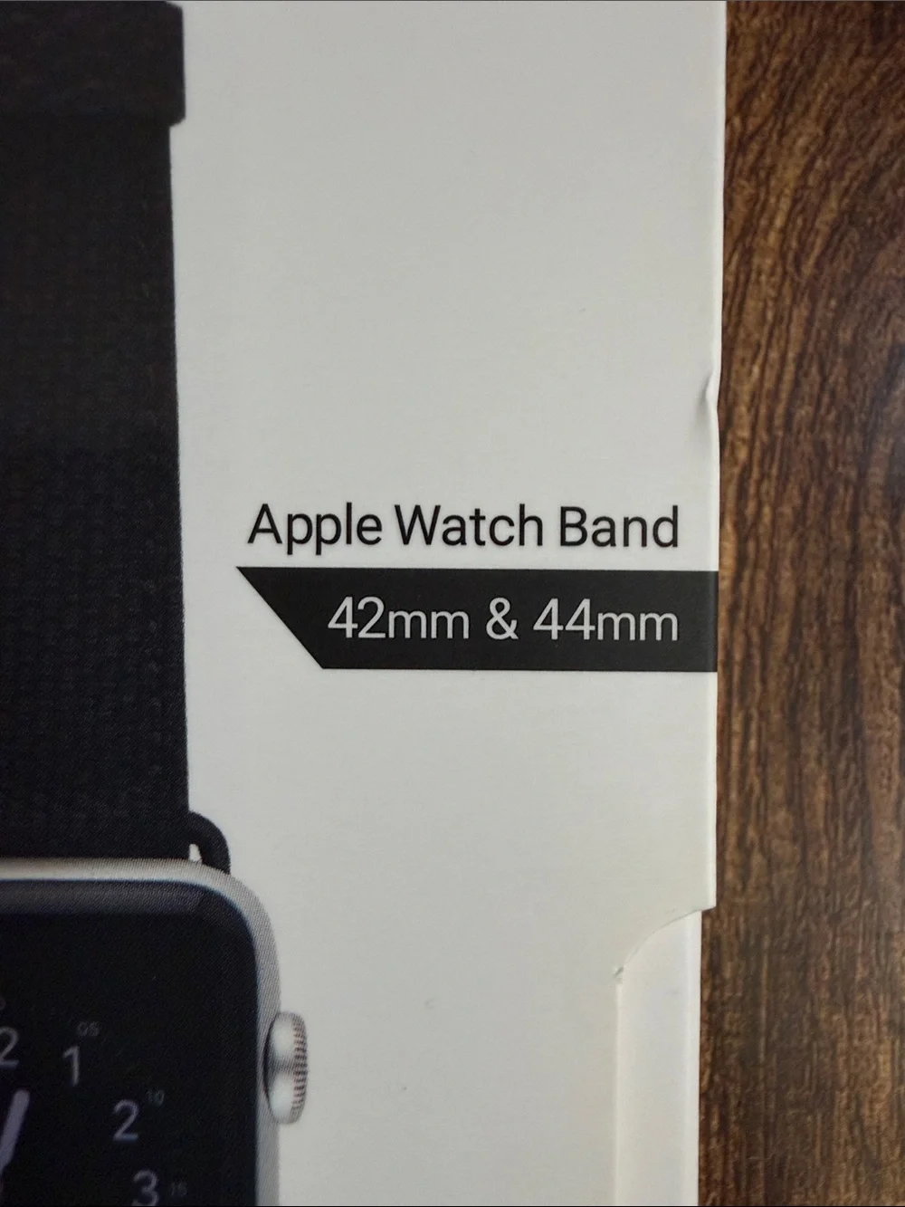 Evutec Northhill Series Black Leather Smartwatch Band for 42mm & 44mm